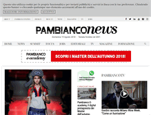 Tablet Screenshot of pambianconews.com